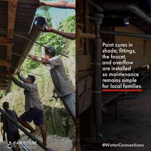 Hambarita rainwater tank Wai Ma Njanjar Hambarita rainwater tank Wai Ma Njanjar