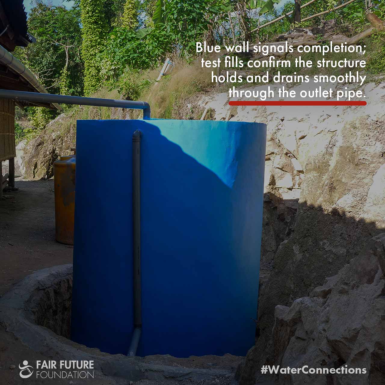 Hambarita rainwater tank Wai Ma Njanjar