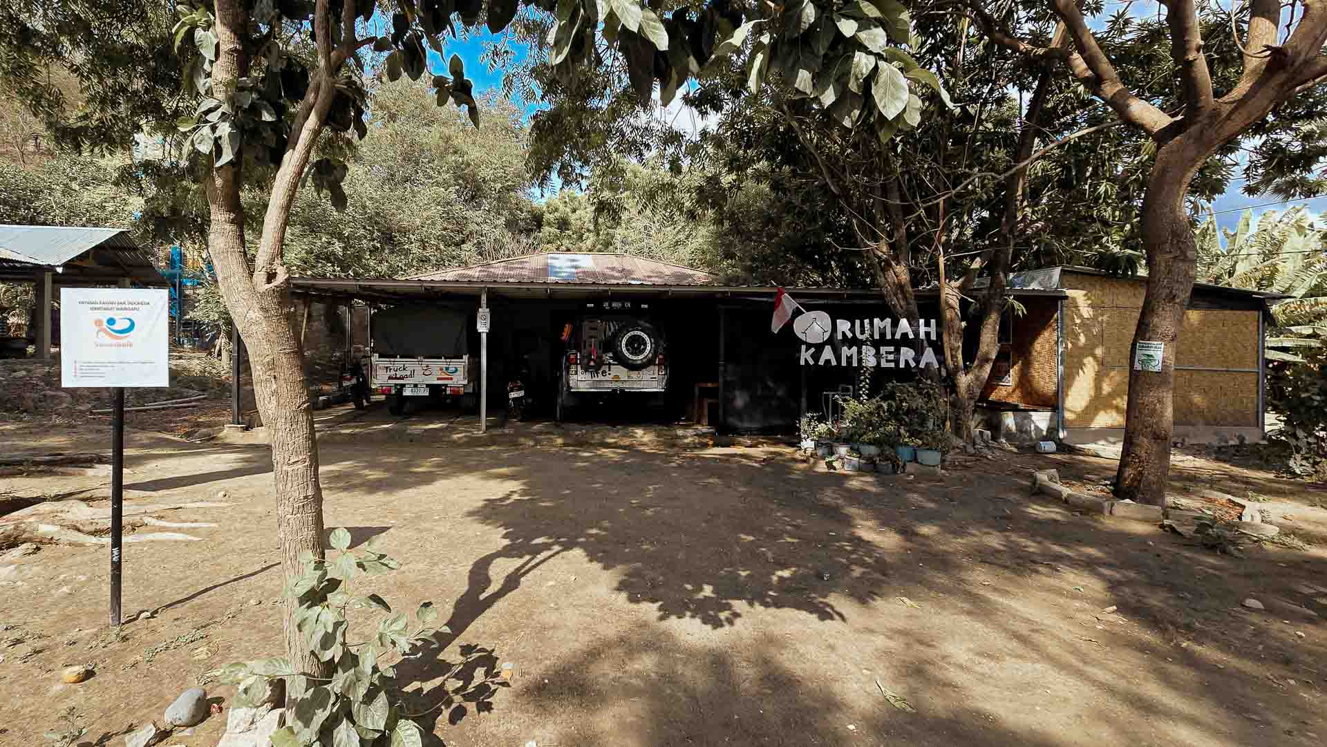 Rumah Kambera humanitarian base in East Sumba