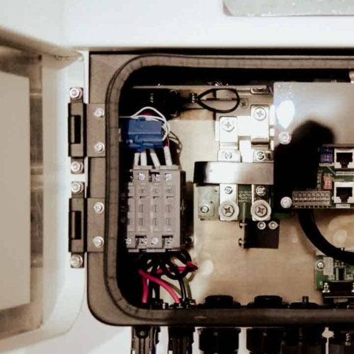 SDN Mbajik solar install – East Sumba Haray school with solar panels and battery–inverter – solar electrification SDN Mbajik