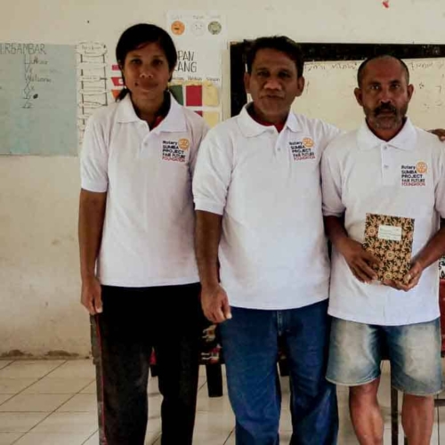 SDN Mbajik solar install – East Sumba Haray school with solar panels and battery–inverter – solar electrification SDN Mbajik