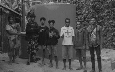 Rainwater tank Hambarita; clean water close to home daily