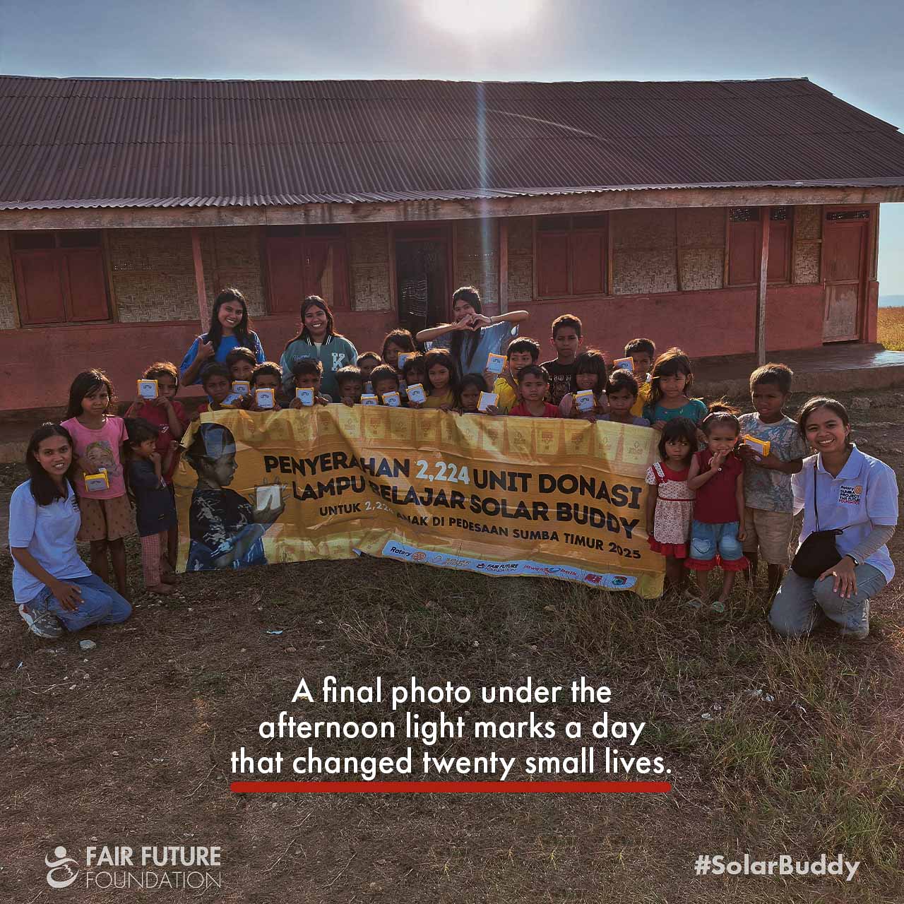 Matawai Pandangu solar lamp training East Sumba