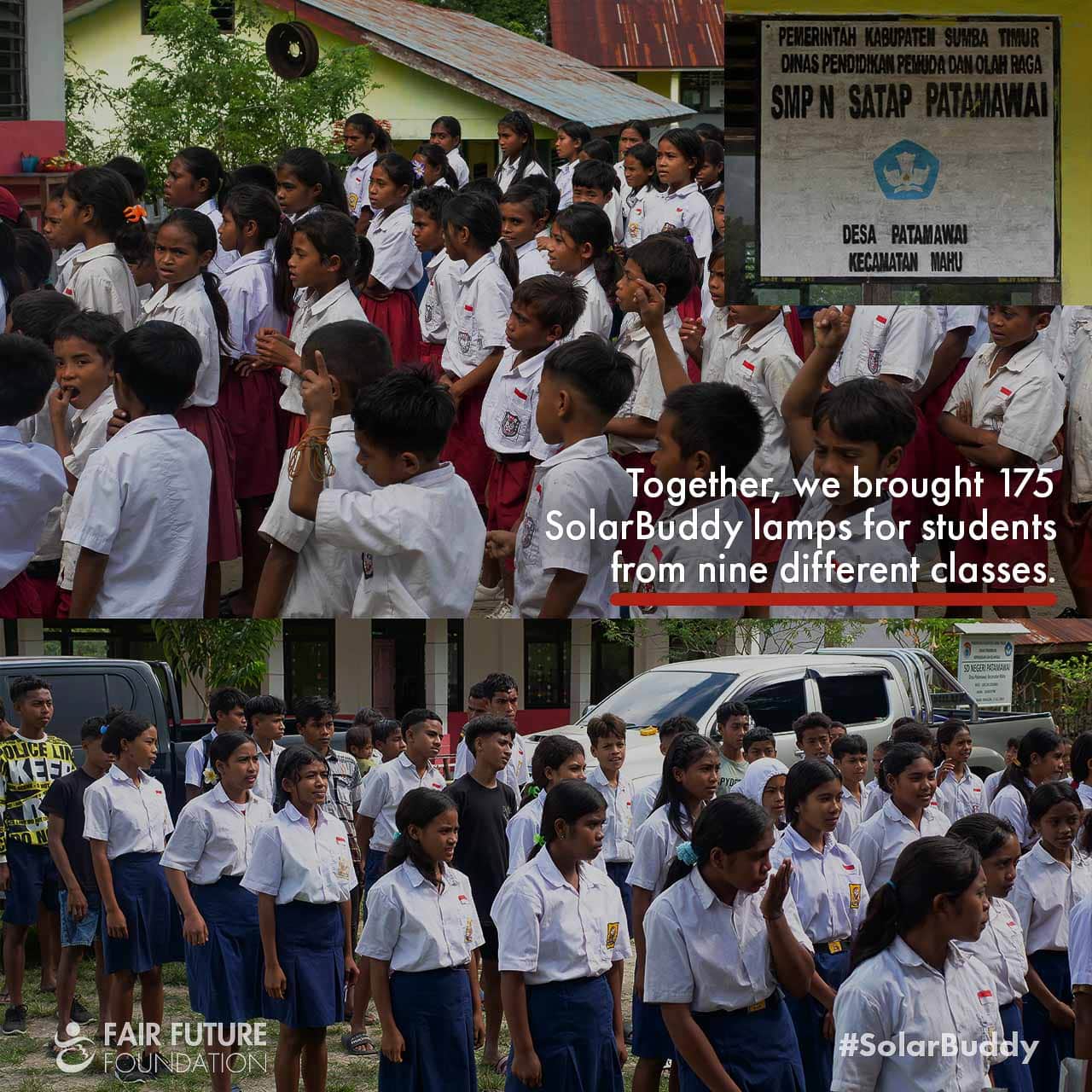 Patamawai solar lamp charging