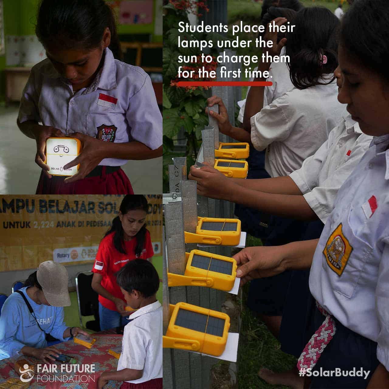 Patamawai solar lamp charging