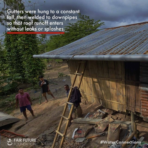 Wai La Wurung rainwater tank Hambarita Wai La Wurung rainwater tank Hambarita