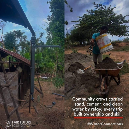 Wai La Wurung rainwater tank Hambarita Wai La Wurung rainwater tank Hambarita