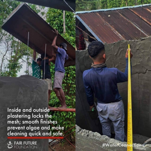 Wai La Wurung rainwater tank Hambarita Wai La Wurung rainwater tank Hambarita