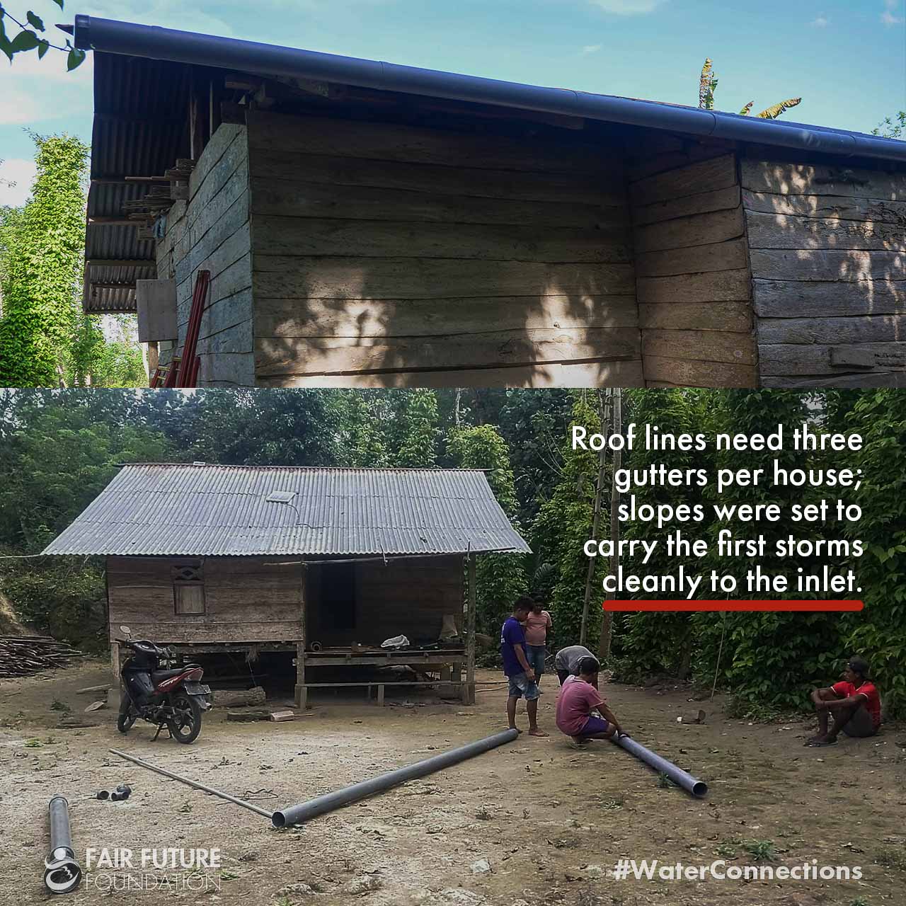 Wai Maringu rainwater tank valve test Hambarita