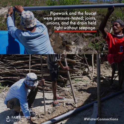 Wai Maringu rainwater tank valve test Hambarita Wai Maringu rainwater tank valve test Hambarita