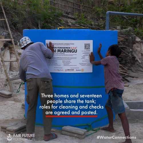 Wai Maringu rainwater tank valve test Hambarita Wai Maringu rainwater tank valve test Hambarita