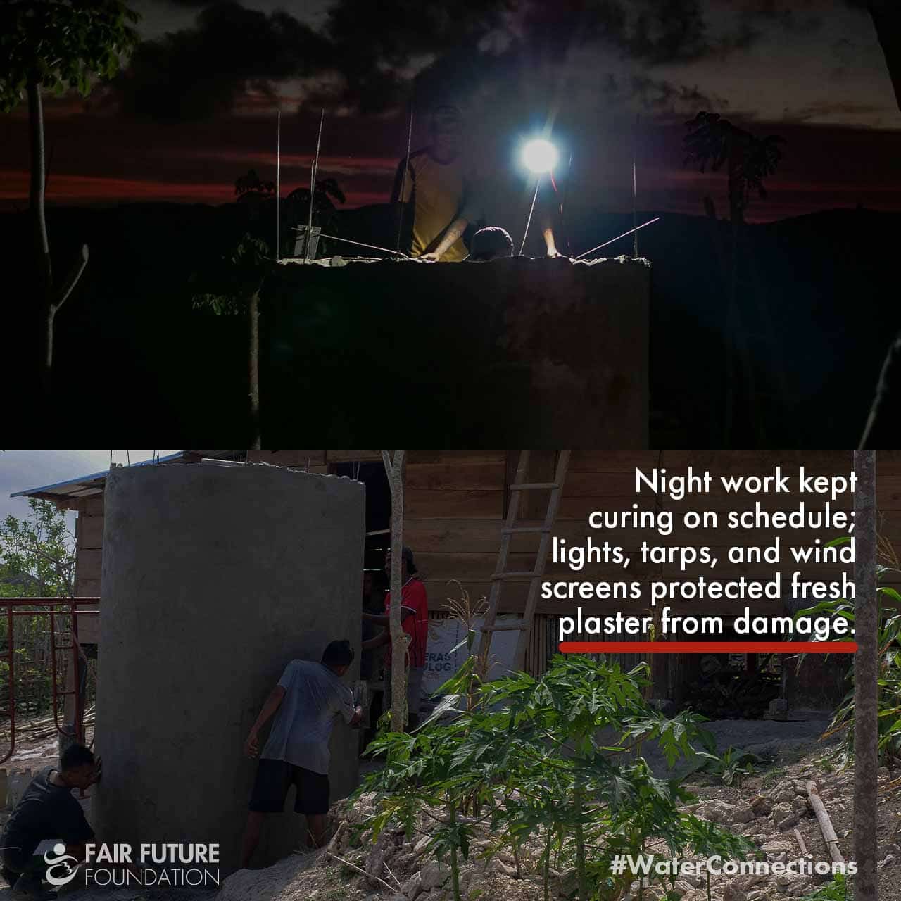 Wai Pandulang rainwater tank Hambarita