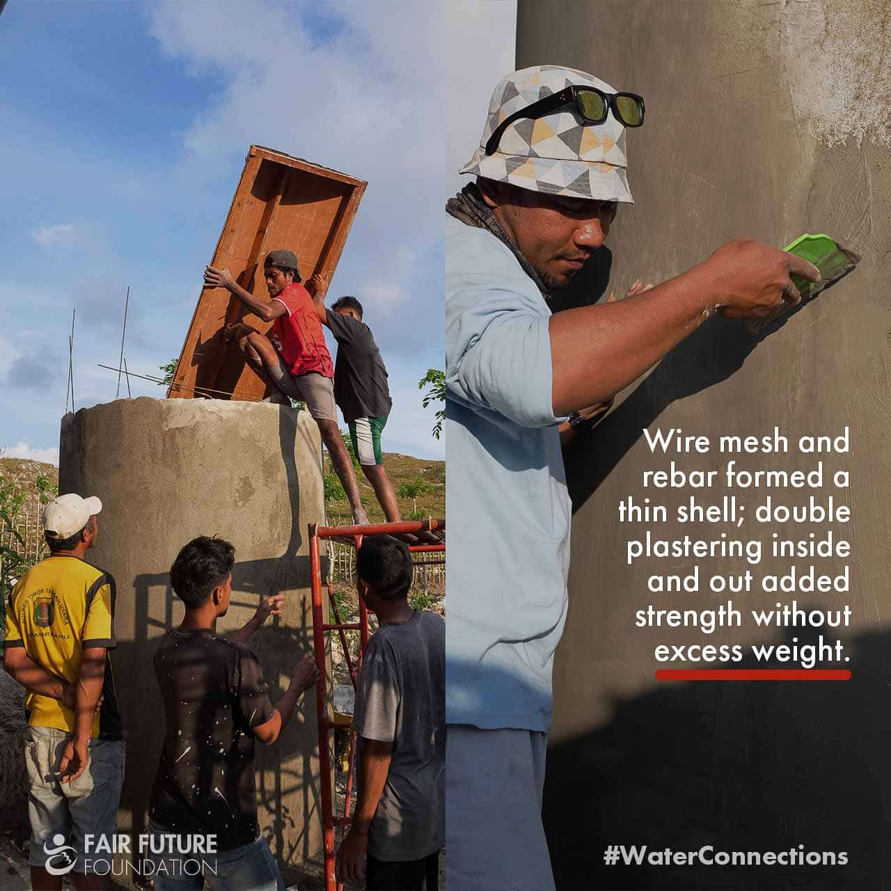 Wai Pandulang rainwater tank Hambarita