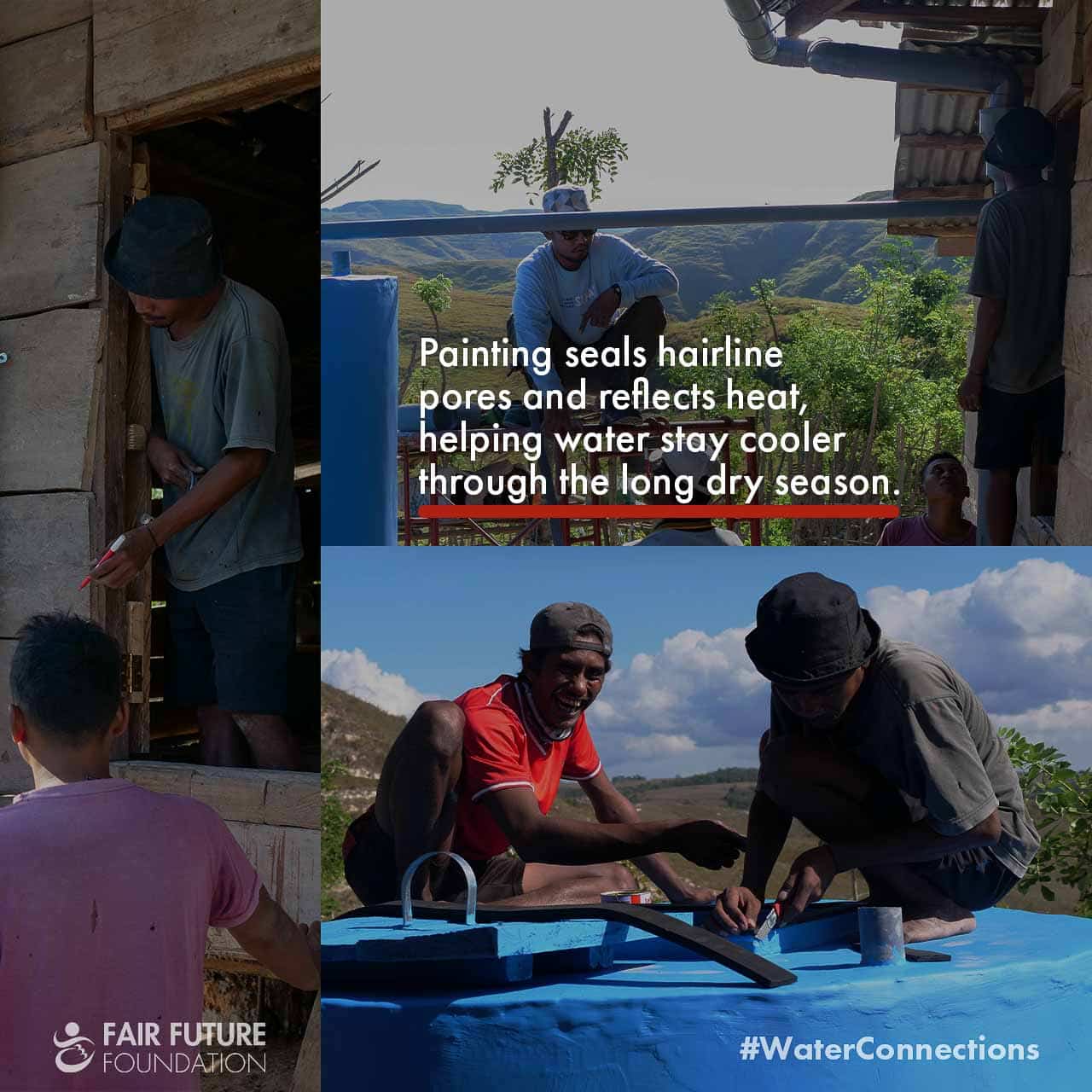 Wai Pandulang rainwater tank Hambarita