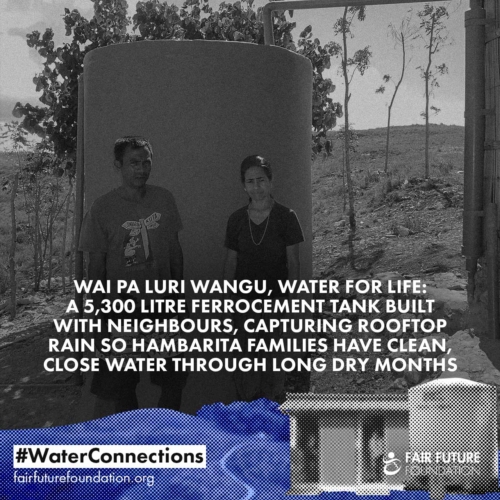 Wai Pa Luri Wangu rainwater tank build