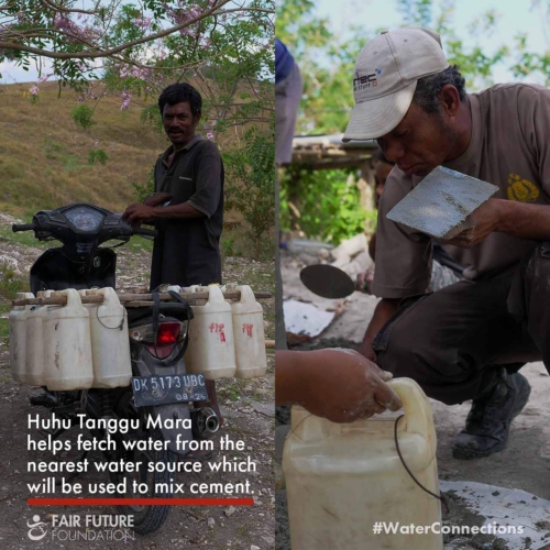 Wai Pa Luri Wangu rainwater tank build