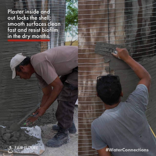 Wai Pa Luri Wangu rainwater tank build