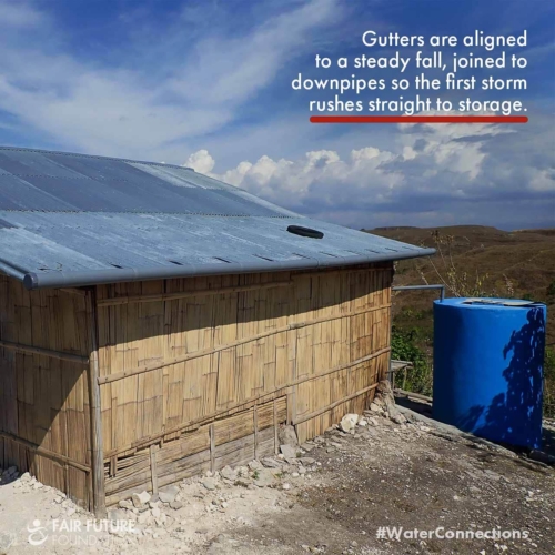 Wai Pa Luri Wangu rainwater tank build