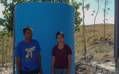 Wai Pa Luri Wangu clean water tank for Hambarita village