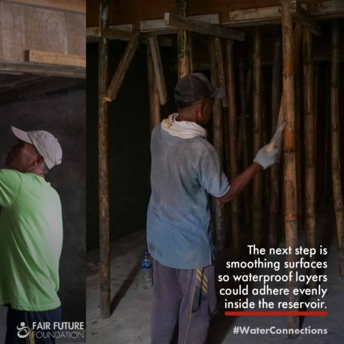 Laindatang reservoir blue layer Laindatang reservoir blue layer