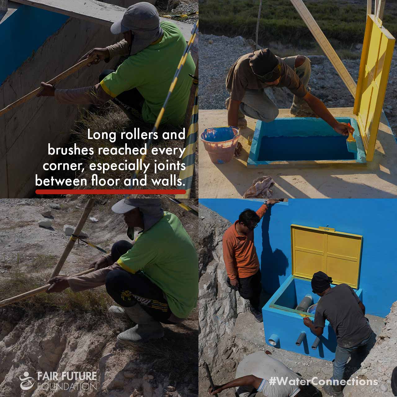 Laindatang reservoir blue layer