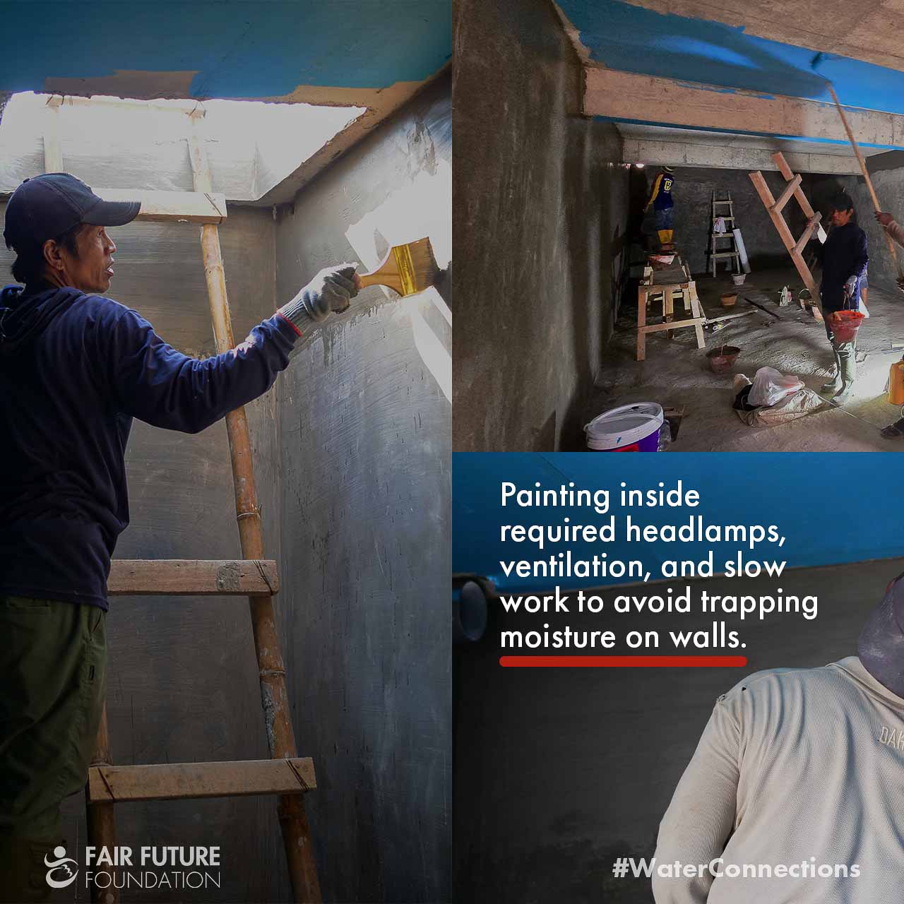 Laindatang reservoir blue layer