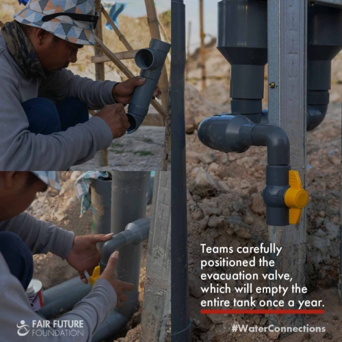 Laindatang reservoir filtration installation