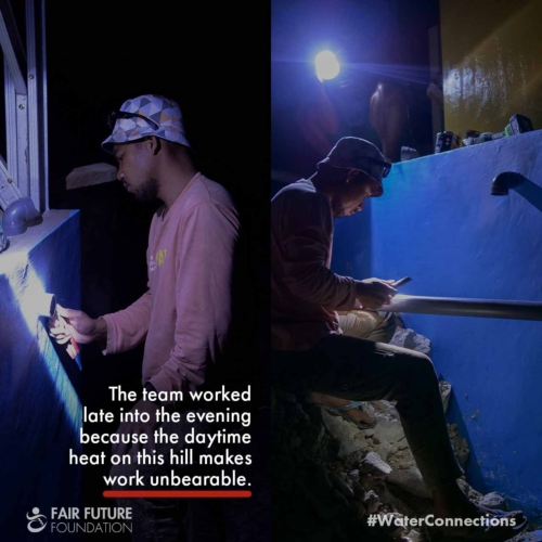 Laindatang reservoir filtration installation