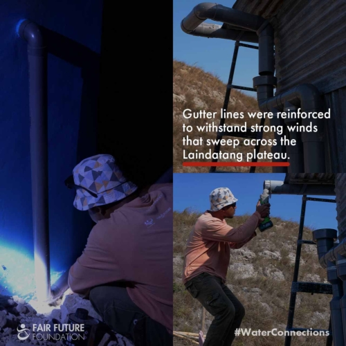 Laindatang reservoir filtration installation