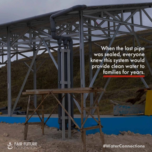 Laindatang reservoir filtration installation