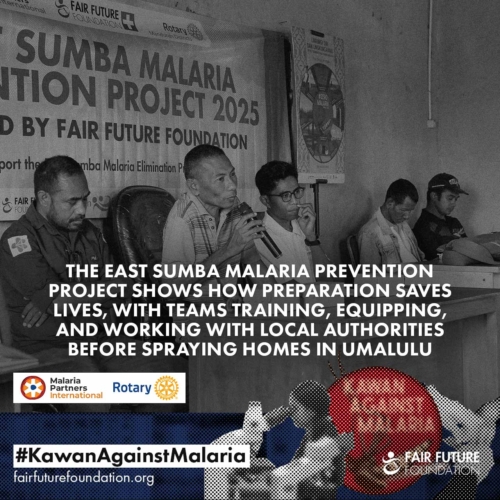 IRS malaria preparation East Sumba IRS malaria preparation East Sumba