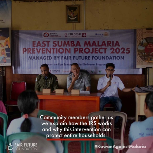 IRS malaria preparation East Sumba IRS malaria preparation East Sumba