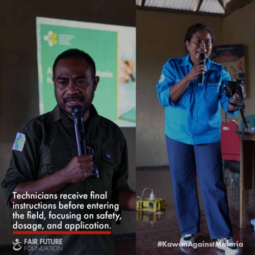 IRS malaria preparation East Sumba IRS malaria preparation East Sumba