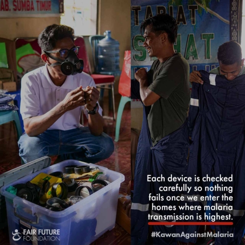 IRS malaria preparation East Sumba IRS malaria preparation East Sumba