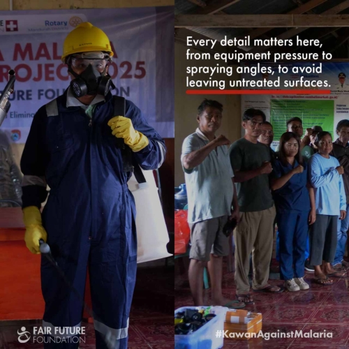 IRS malaria preparation East Sumba IRS malaria preparation East Sumba