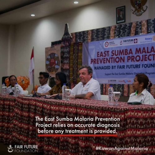 Day 1 - Malaria microscopy training in East Sumba