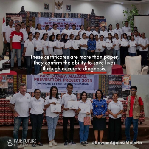 Day 2 - Malaria microscopy training East Sumba