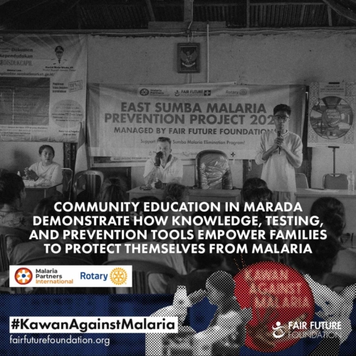 Malaria community education in Marada
