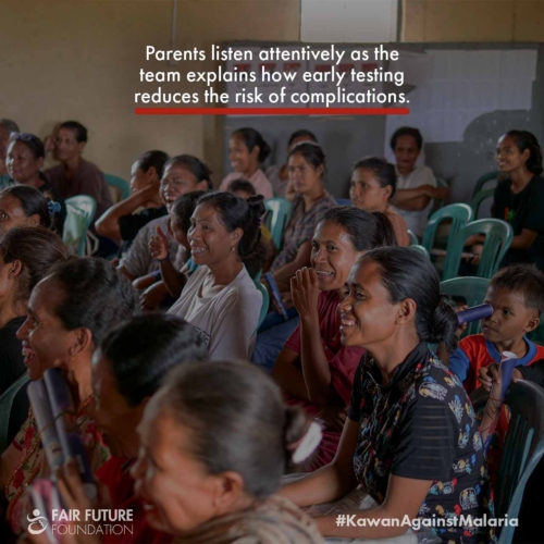 Malaria community education in Marada