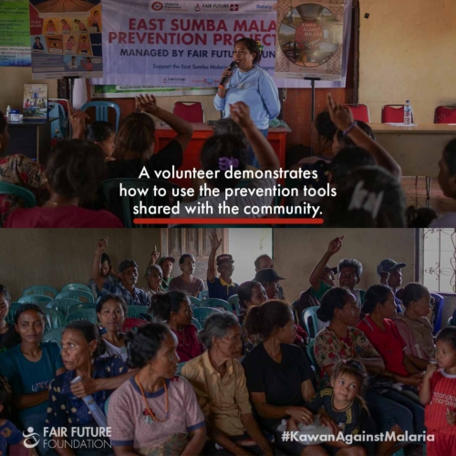 Malaria community education in Marada