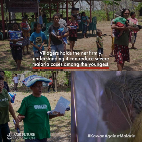 Malaria prevention education Pahomba