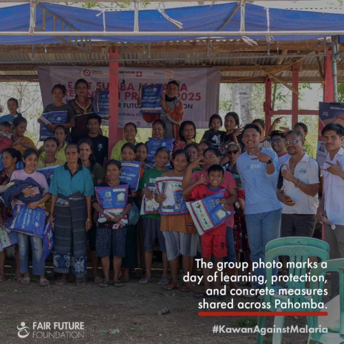 Malaria prevention education Pahomba