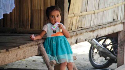 Primary medical care activities in ultra-rural Eastern Indonesia showing consultations, triage, treatment, medicines, and community health support