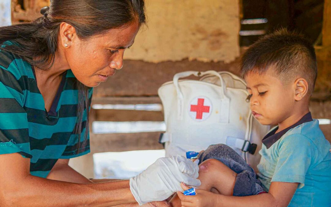 Primärversorgung in East Sumba | Wundversorgung zu Hause