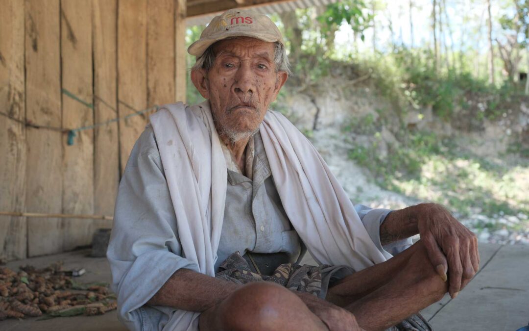 An Older Man in Mbajik Tells His Story Where Electricity Has Arrived