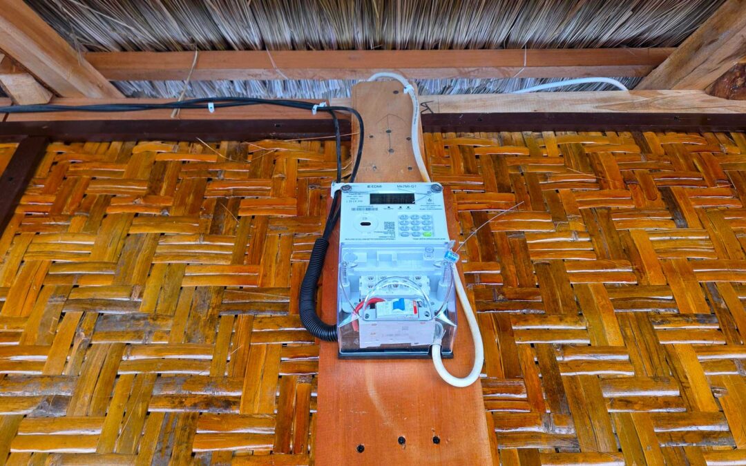 Electricity Reaches the Rumah Kambera Site
