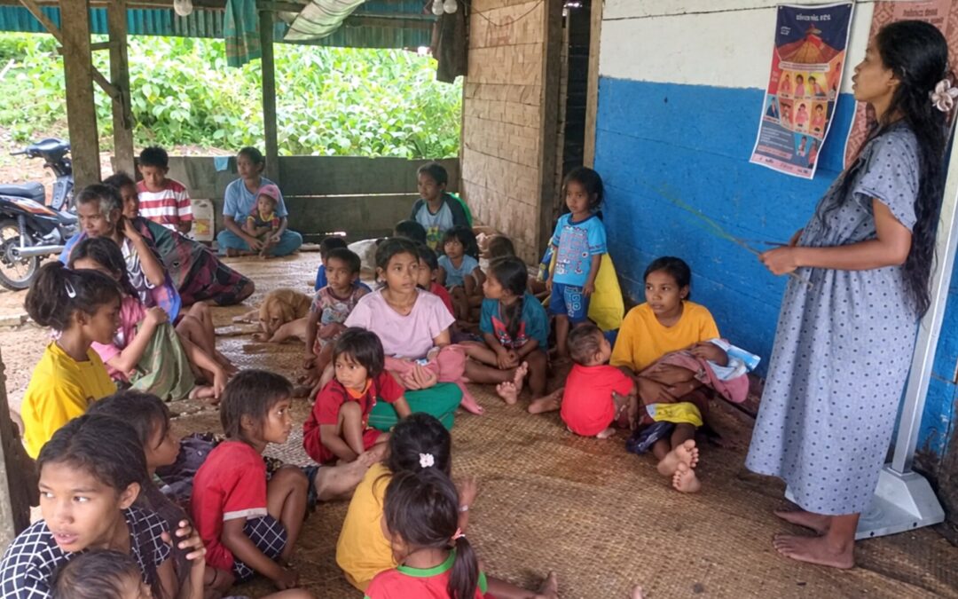 Health Education in Laihiru Connects Kawan Sehat Training with the Youngest Learners
