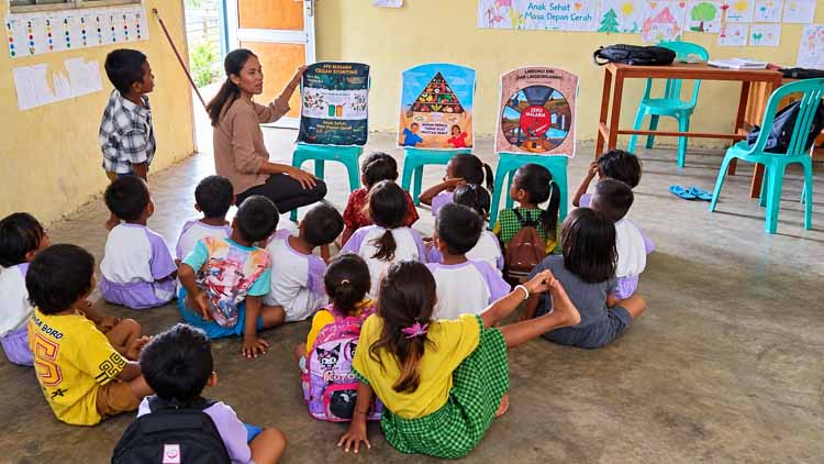 Community Health Education with Kawan Sehat in East Sumba Community health education with Kawan Sehat in East Sumba