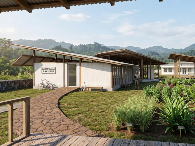 Rumah Kambera 2.0 Socio-Medical Centre &ndash; Architectural Renderings