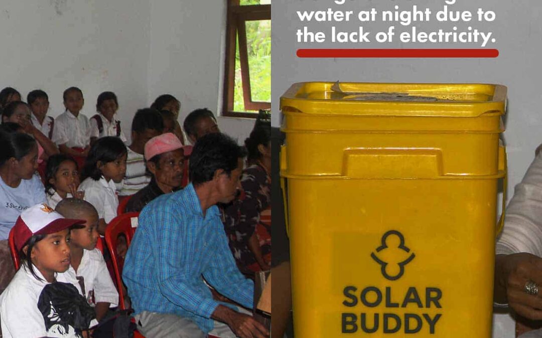 In Haray Village over 100 SolarBuddy lamps now light homes helping families without access to electricity